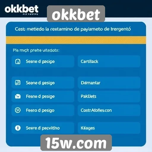 explorando os métodos de pagamento disponíveis no okkbet